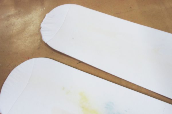 タイツ制作に使う下敷き紙